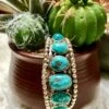 Multi-stone Turquoise & Sterling Silver Cuff Bracelet -Western Fashion Clothing D770D2C3 572C 4442 959B F2E5D2954720