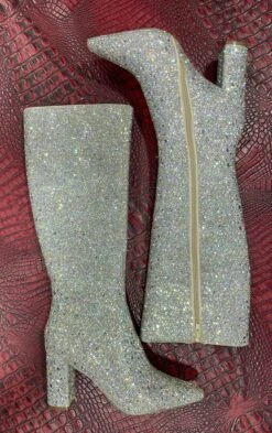 Rhinestone Candy Boots By Betsey Johnson