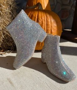 Rhinestone Cady Bitty Bling Boot - Children's Shoe By Betsey Johnson