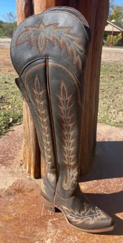 Lexington Over The Knee Boot By Lane -Western Fashion Clothing IMG 2219 265c81a0 1dbe 4b31 831c a6145ea218f5