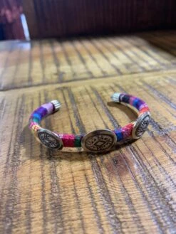 Barbosa Serape Concho Bracelet