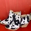 Catch Me Outside, Cow 'Bout That Booties 2 Catch Me Outside, Cow 'Bout That Booties -Western Fashion Clothing IMG 2925