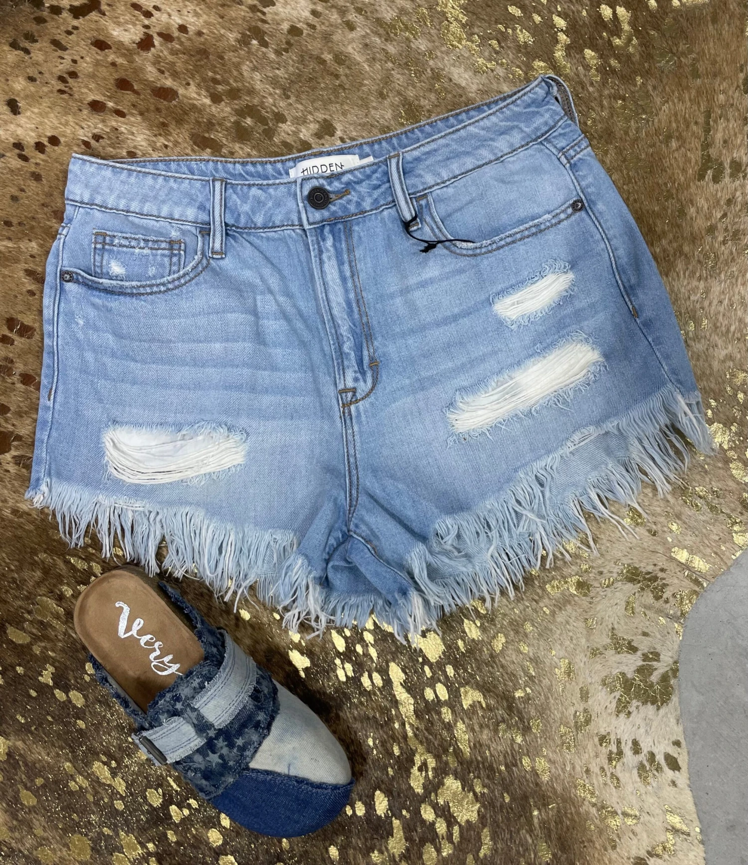 Mindy Denim Slip-Ons By Very G 5 Mindy Denim Slip-Ons By Very G - Image 3