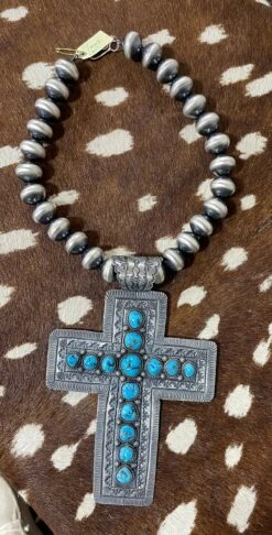 Our Father Cross Necklace -Western Fashion Clothing IMG 3493