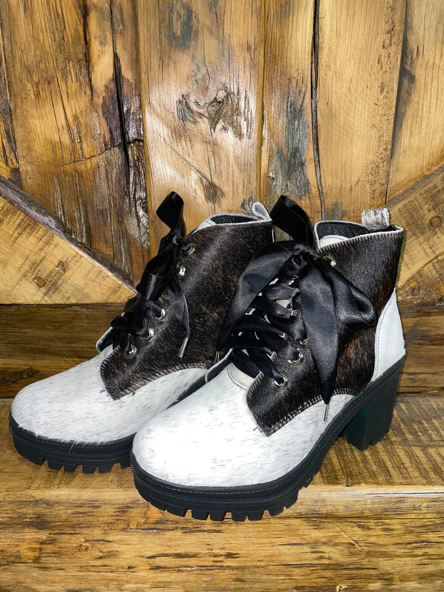 Alondra Cowhide Combat Boots 3 Alondra Cowhide Combat Boots