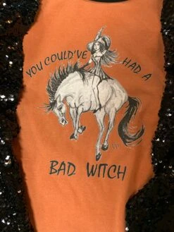Could've Had A Bad Witch Graphic Tee -Western Fashion Clothing IMG 8548 1