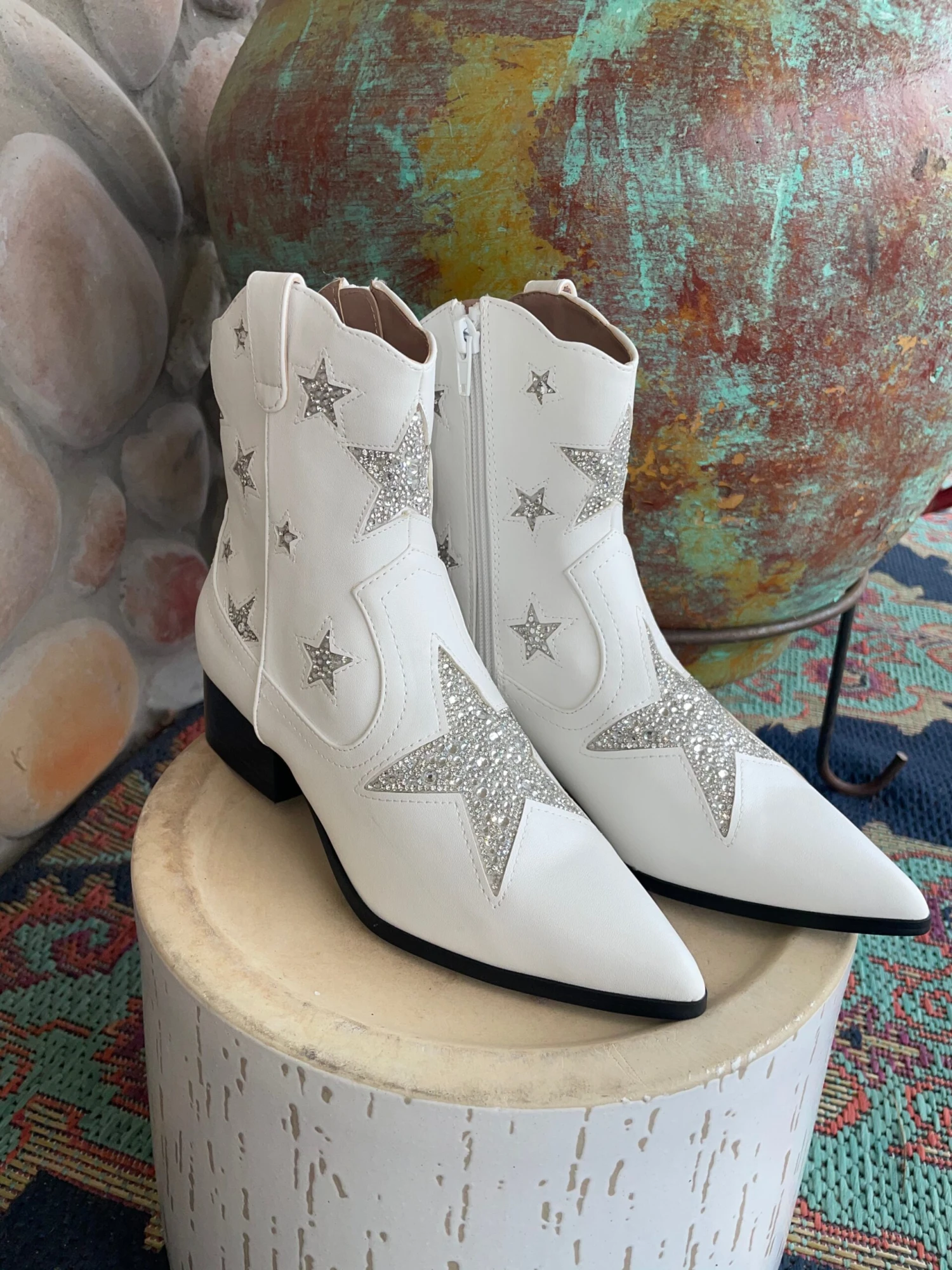 Betsey Johnson Star Of The Show Edison Boots