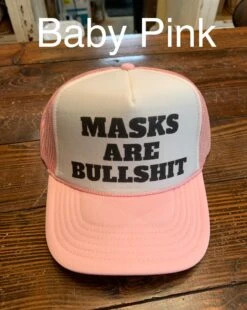 Masks Are Bullsh*t Trucker Hat -Western Fashion Clothing IMG 92192