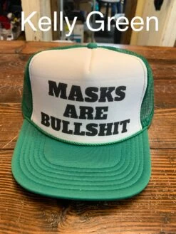 Masks Are Bullsh*t Trucker Hat -Western Fashion Clothing IMG 92222