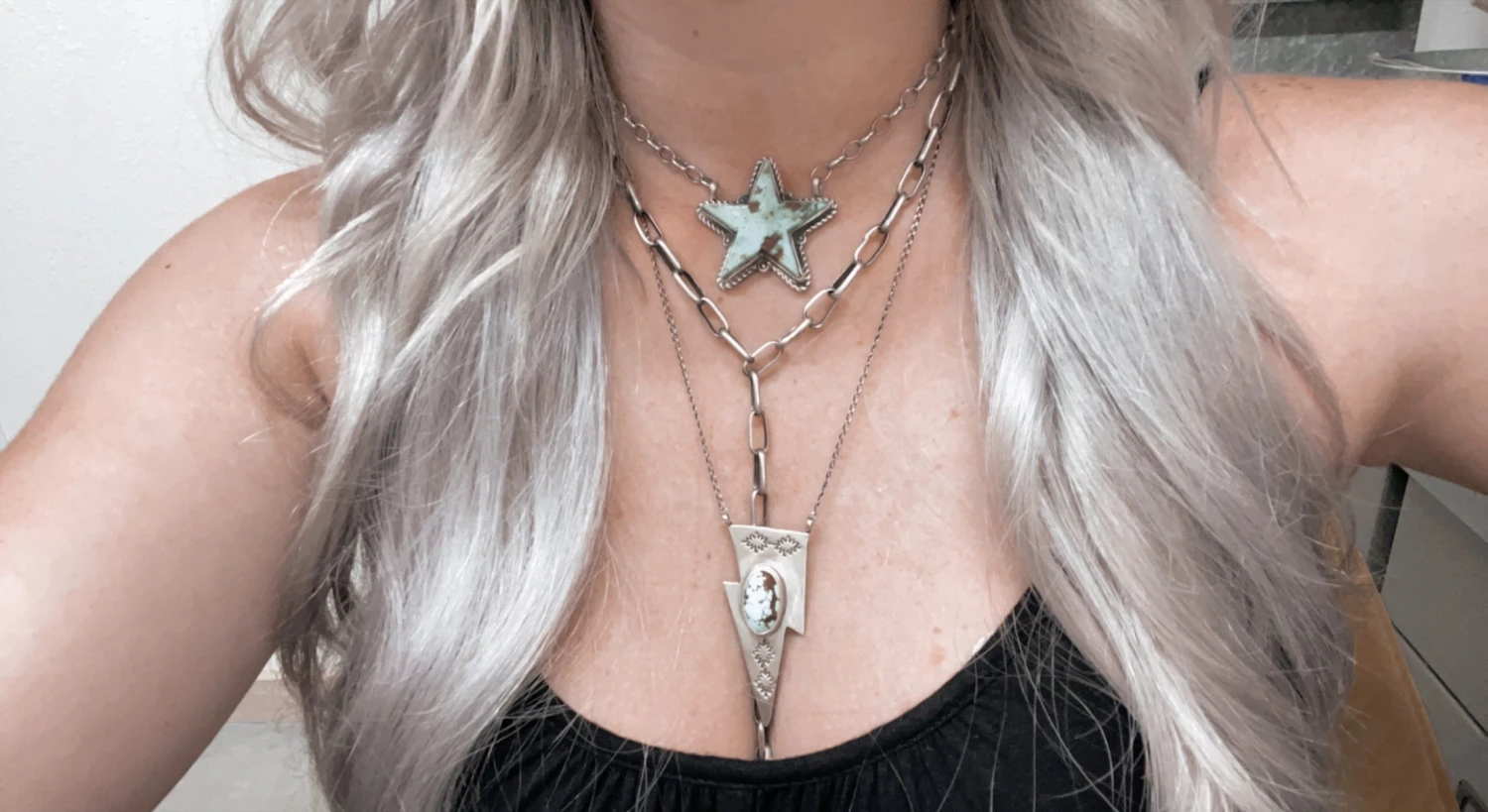 The Turquoise Star Necklace 4 The Turquoise Star Necklace - Image 2