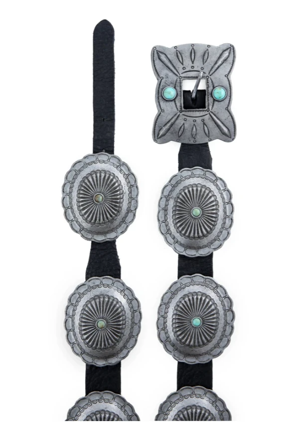 Espanola Concho Belt By Double D 4 Espanola Concho Belt By Double D - Image 2