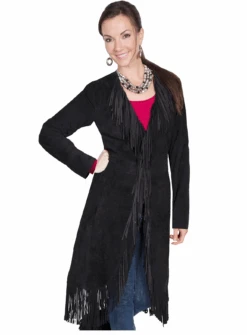 Scully Suede Fringe Knee Coat -Western Fashion Clothing Screen Shot 2019 11 22 at 12.50.52 PM