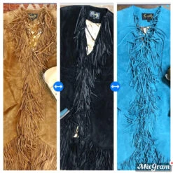 Scully Suede Fringe Knee Coat