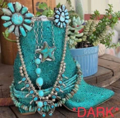 Betsey Johnson SB Cady Rhinestone World Bootie Turquoise -Western Fashion Clothing image 9da938d0 5dec 438b 909a faa513cad2a2