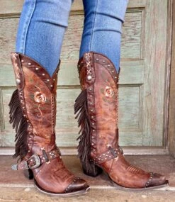 Old Gringo Marielle Boot -Brass -Western Fashion Clothing image c12697b5 fd38 43d7 befe ed28f52ae583 1