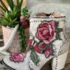Old Gringo Carla Floral Bootie - Crackled White -Western Fashion Clothing image d888ee01 cbc7 423e 8591 05754ddfa3e6