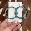 Circle Stacked Stone Turq Earrings -Western Fashion Clothing image e365f39b 1816 4441 ab0c 1d9b46634f2f