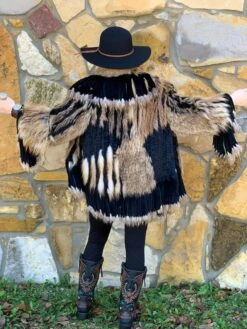 The Painted Pony Fringe Fur Coat -Western Fashion Clothing image f67cd38b 6b6b 42d5 9ae8 54816e44310b